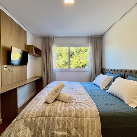 Apartamento Villa Hortensias 1Dorm Centro By Achei Canela Eksteriør bilde