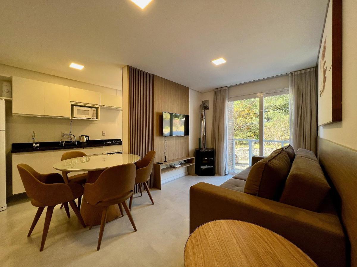 Apartamento Villa Hortensias 1Dorm Centro By Achei Canela Eksteriør bilde
