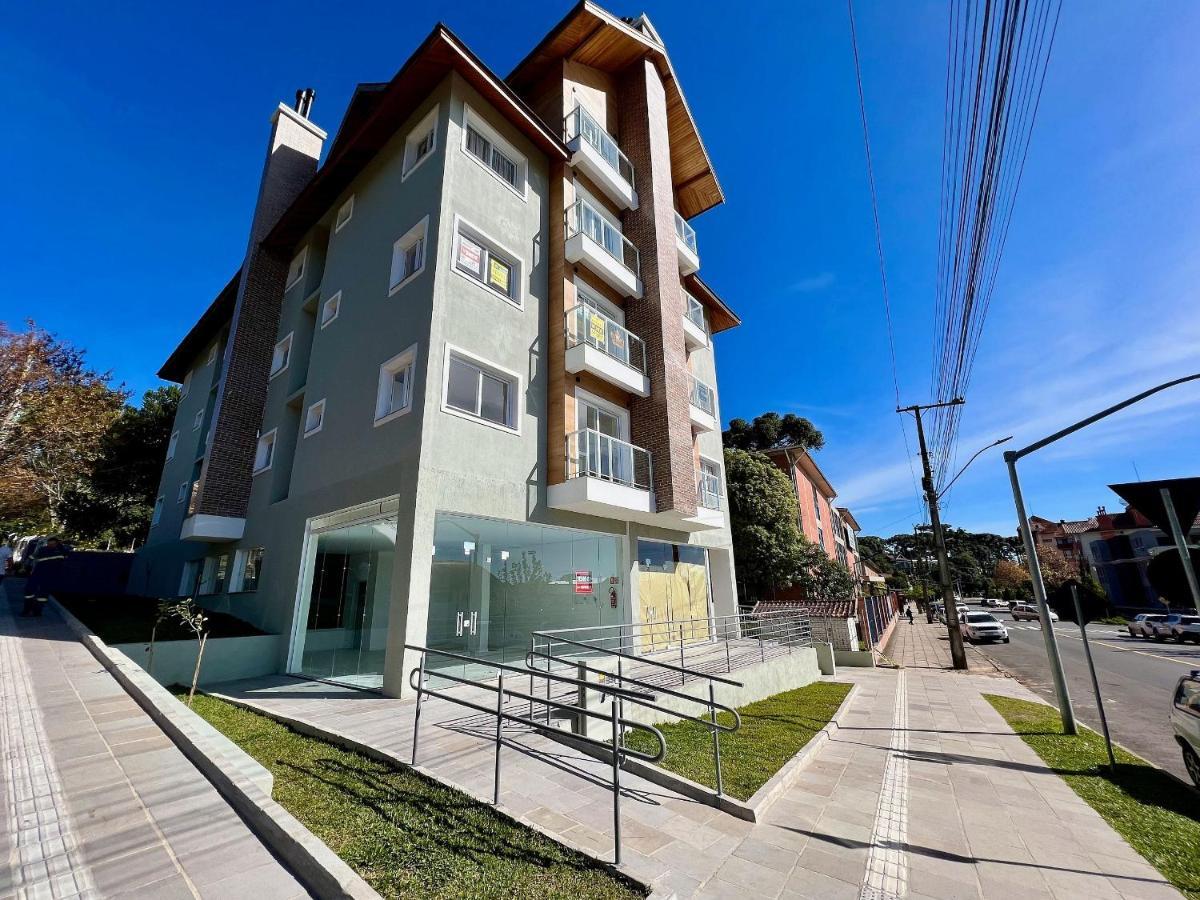 Apartamento Villa Hortensias 1Dorm Centro By Achei Canela Eksteriør bilde