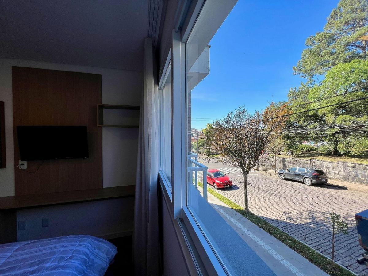 Apartamento Villa Hortensias 1Dorm Centro By Achei Canela Eksteriør bilde